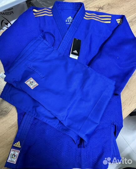 Кимоно для дзюдо adidas champion новое
