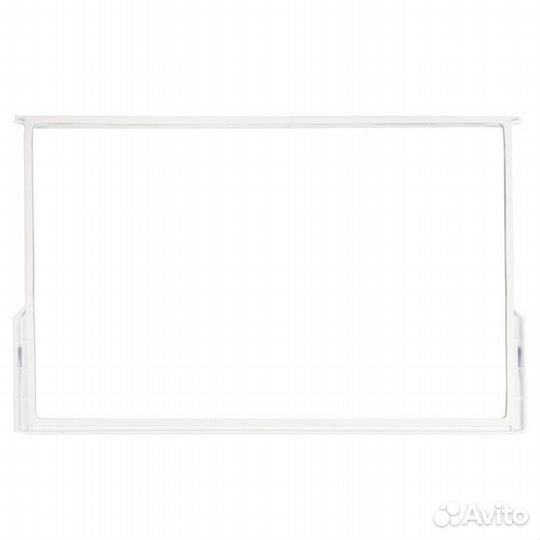 Полка стеклянная с обрамлением для холодильников М