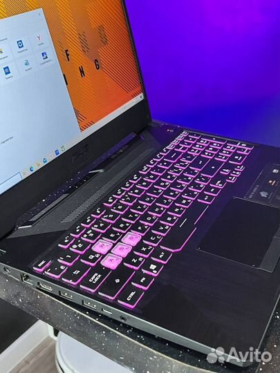 Игровой ноутбук Asus GTX 1650 / 16 гб / Ryzen 5