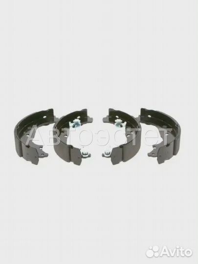 Тормозные колодки барабанные задний мост 0 986 487 717