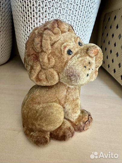 Редкая игрушка СССР поролон, флок