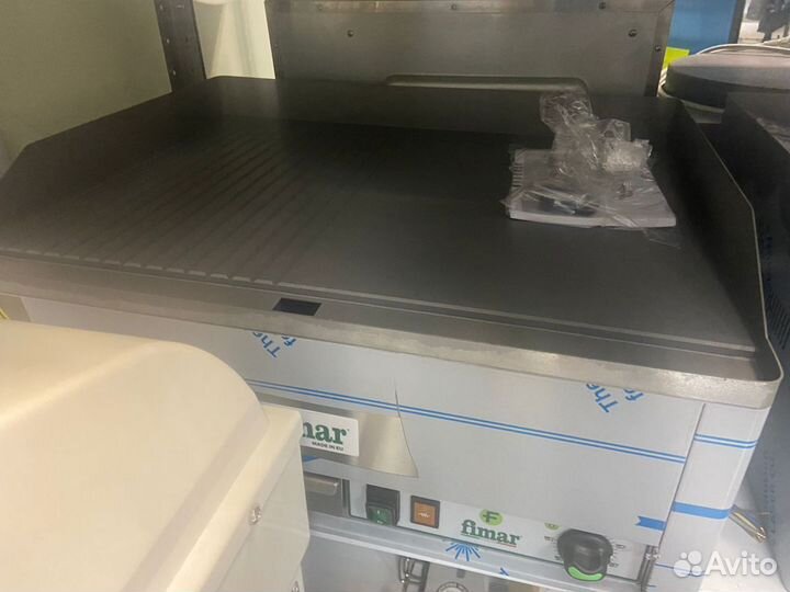 Жарочная поверхность fimar fry2lr400t двойная глад