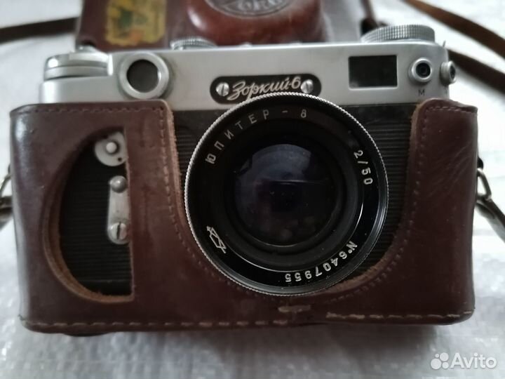 Фотоаппарат Зоркий - 6 / объектив Юпитер - 8 2/50