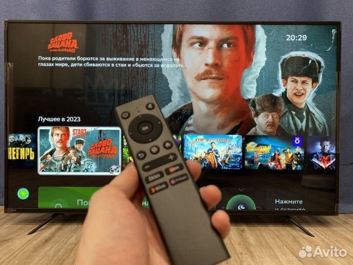 Телевизор SMART tv Sber 55дюймов