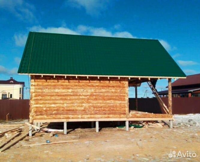 Сруб дома 6х6+3, с Доставкой