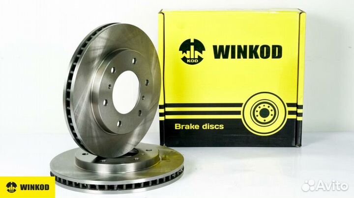 Диск тормозной передний Winkod WBD0008