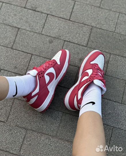 Кроссовки Nike dunk low Archeo pink оригинал