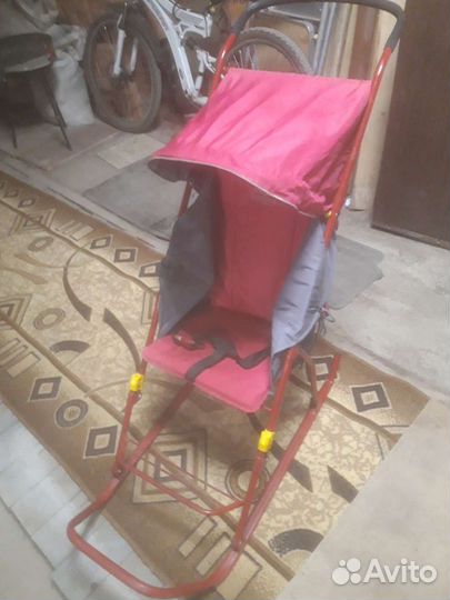 Коляска санки