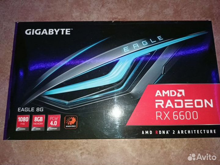 Видеокарта rx6600