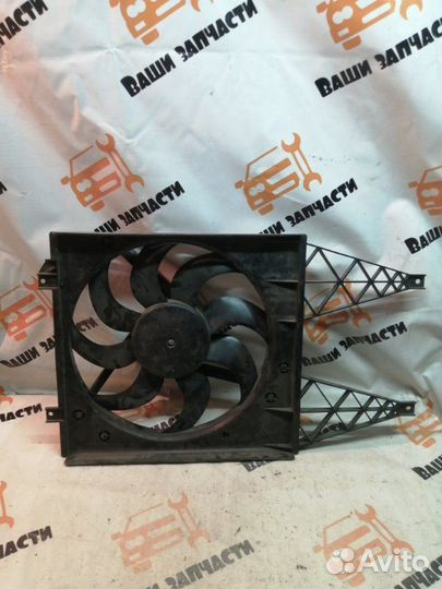 Вентилятор охлаждения радиатора Skoda Fabia 2