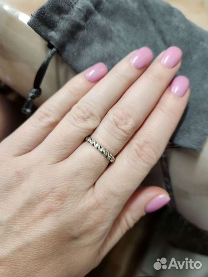 Серебряное кольцо женское