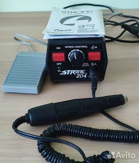 Аппарат для маникюра и педикюра strong-204, новый