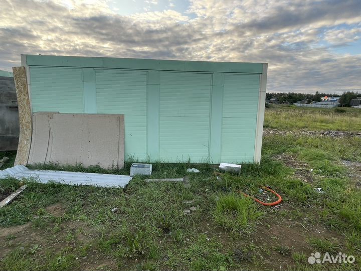 Модульное здание из сэндвич-панелей