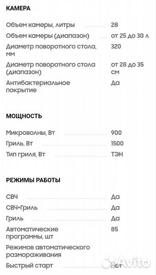 Микроволновая печь Samsung бу