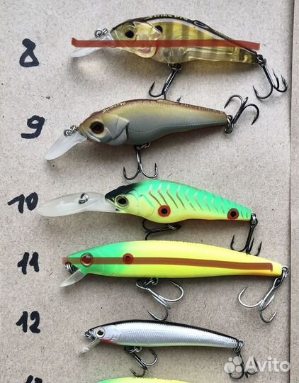 Воблеры Strike Pro/Scorana/Duo/Shimano