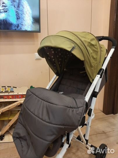 Коляска прогулочная largo star Greek Olive