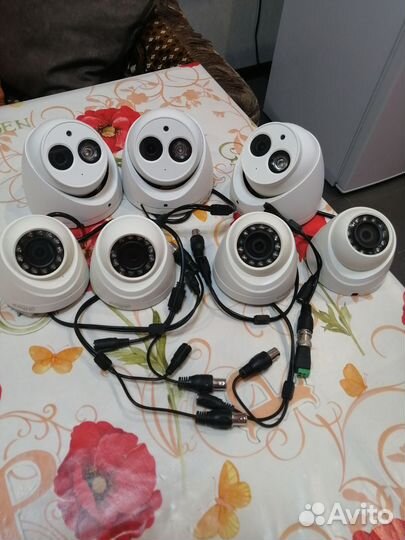 Комплект видеонаблюдения ip бу
