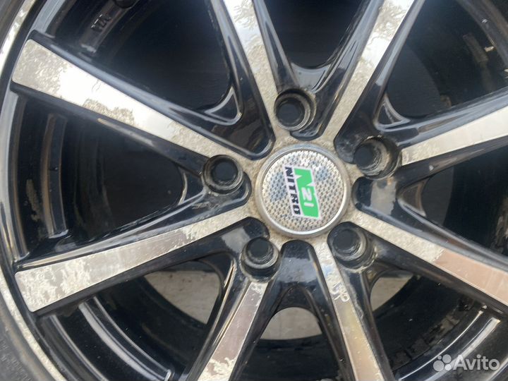 Колеса в сборе шипы hyundai kia r16