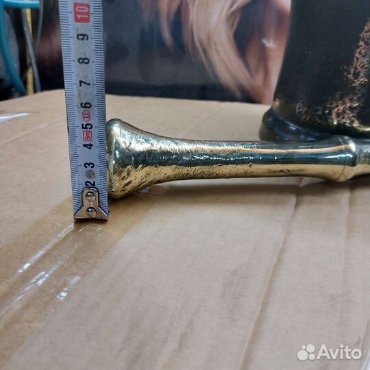 Ступка с пестиком латунь 4,6 кг