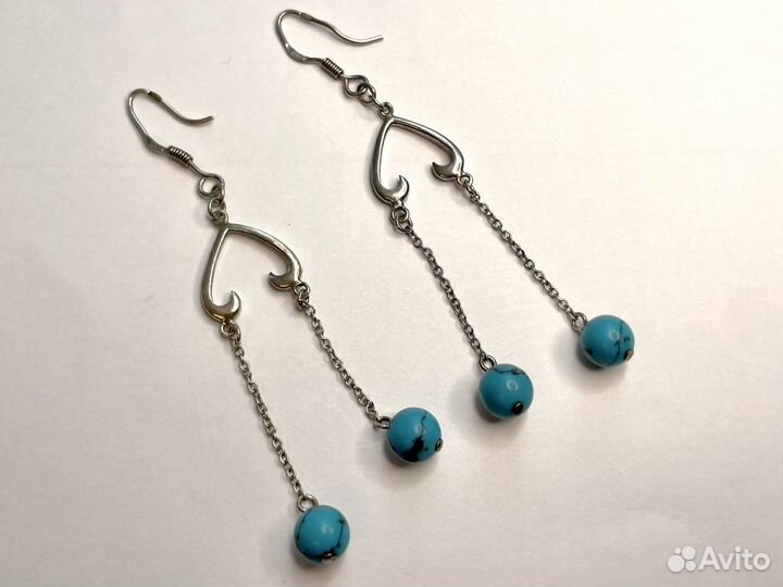 Серебряные серьги