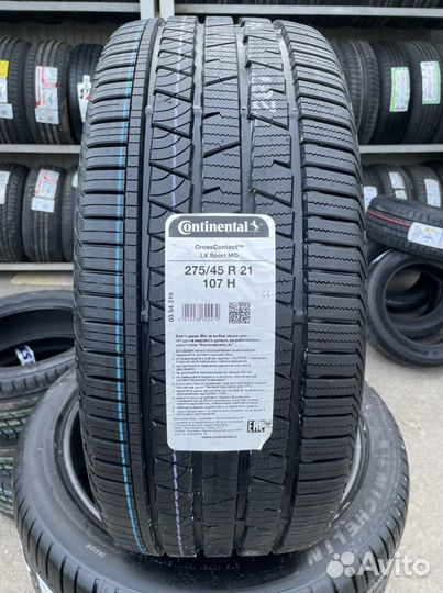 Continental ContiCrossContact LX Sport 275/45 R21 107H