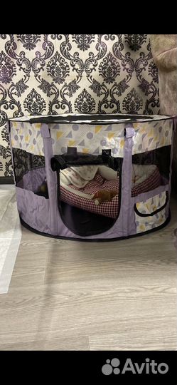 Вольер для щенков в квартиру