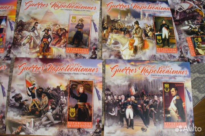 Война.наполеон-10 чистых больших блоков № 1