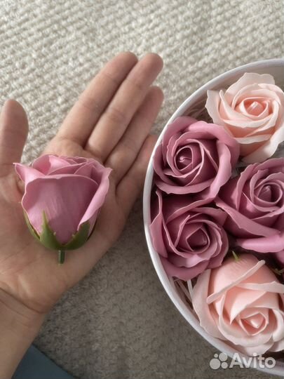 Розы из мыла, подарочный набор
