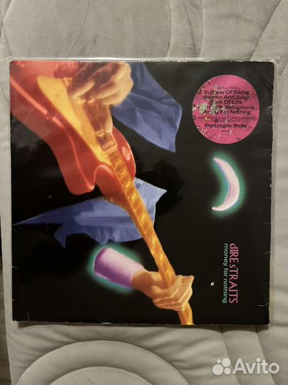 Dire straits-Money for nothing lp Англия 1st press