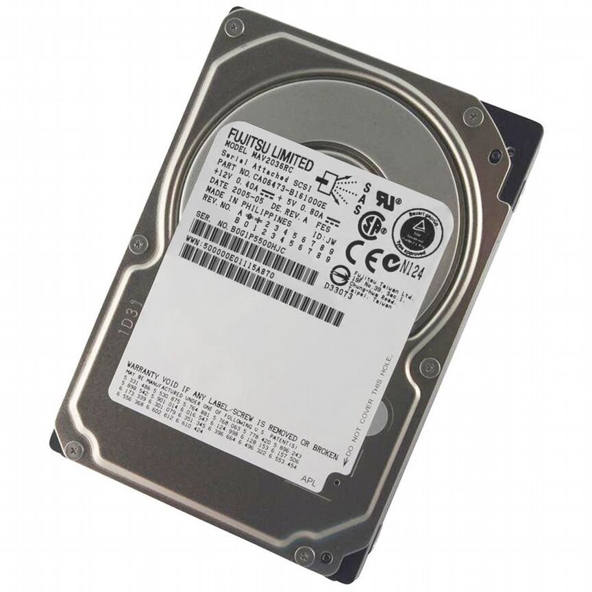 [MAV2036RC] Жесткий Диск Fujitsu 36gb Sas 2,5" Mav2036rc