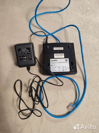 Модем Zyxel adsl2+ p-660ru ee