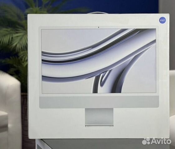 iMac 24 m3 10GPU 8/256gb Новый Silver
