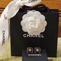 Серьги Chanel оригинал новые