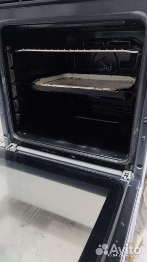 Плита электрическая Beko бу, духовка с конвекцией