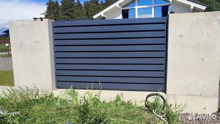 Забор жалюзи