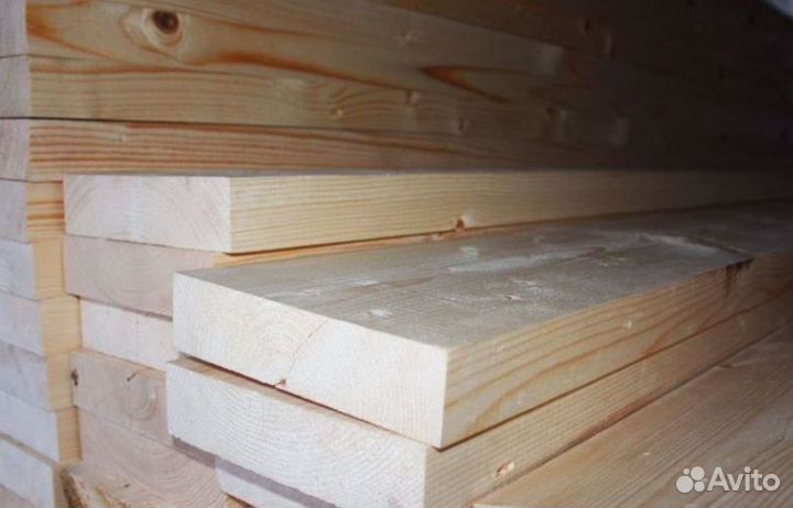 Доска сухая строганная