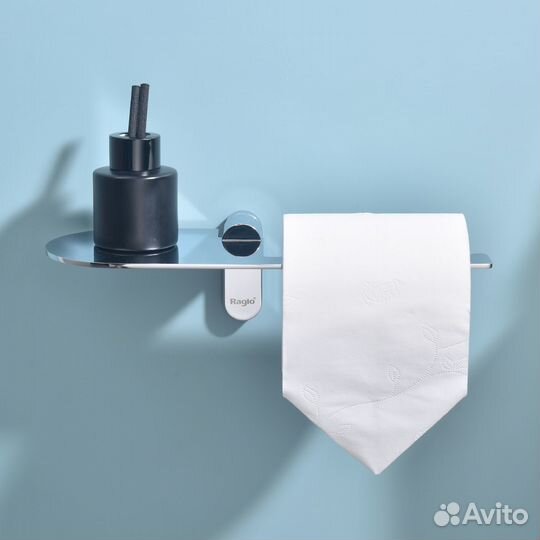 Держатель для туалетной бумаги Raglo R300.03, хром