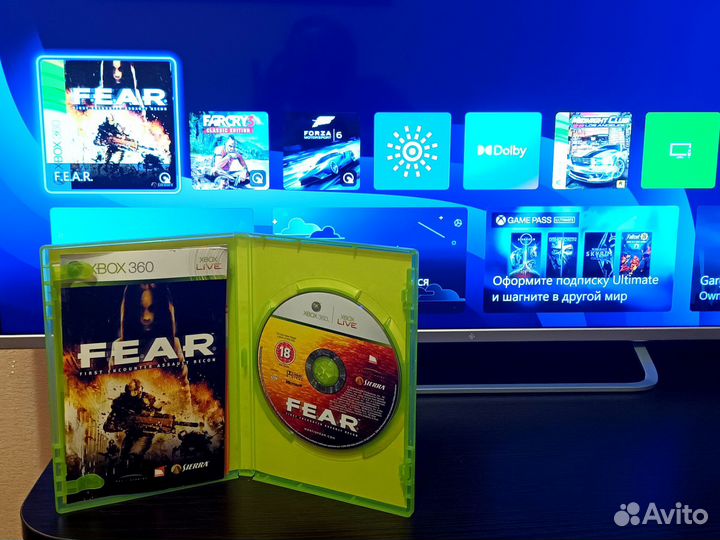 Игра fear xbox 360 / xbox one / xbox series