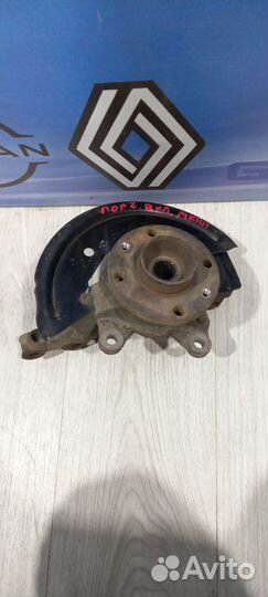 Кулак поворотный Цапфа Ступица в сборе Renault log