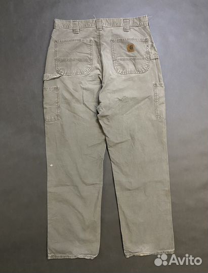 Штаны Carhartt distressed 34x34