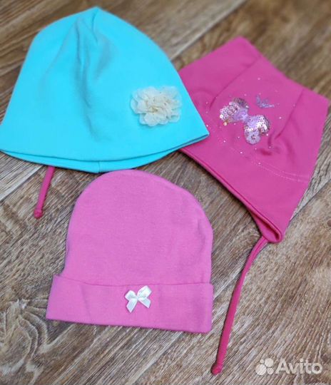 Шапочка для девочки пакетом