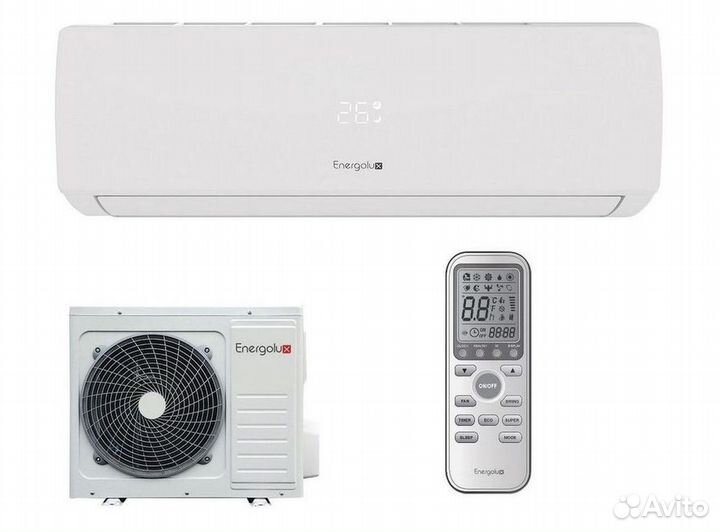 Сплит система с установкой