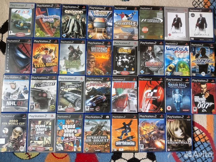 Игры ps2 PlayStation 2