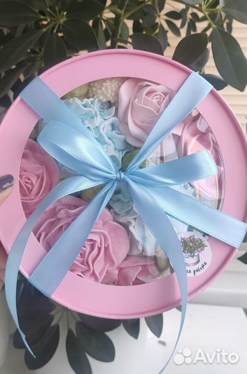 Цветы из зефира ручной работы на любой праздник