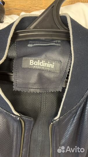 Куртка кожаная Baldinini