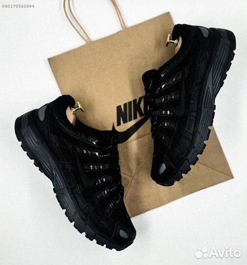 Черные кроссовки Nike P-6000 для стиля и комфорта