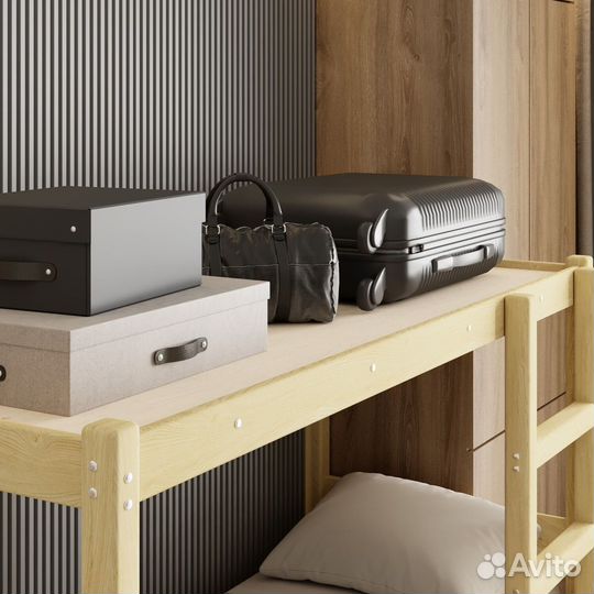 Кровать домик деревянная