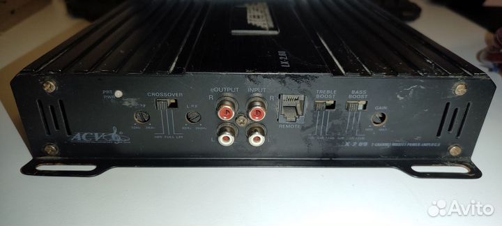 Двухканальный усилитель acv lx-2.60