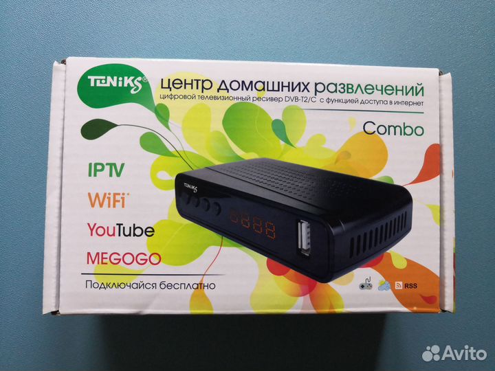 Цифровая тв приставка Teniks Combo