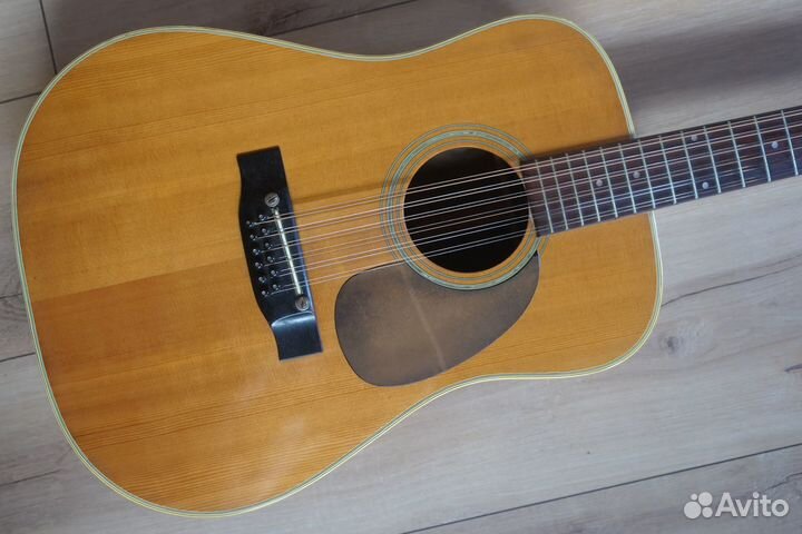 12-струнная Terada W647, made in Japan, 1971